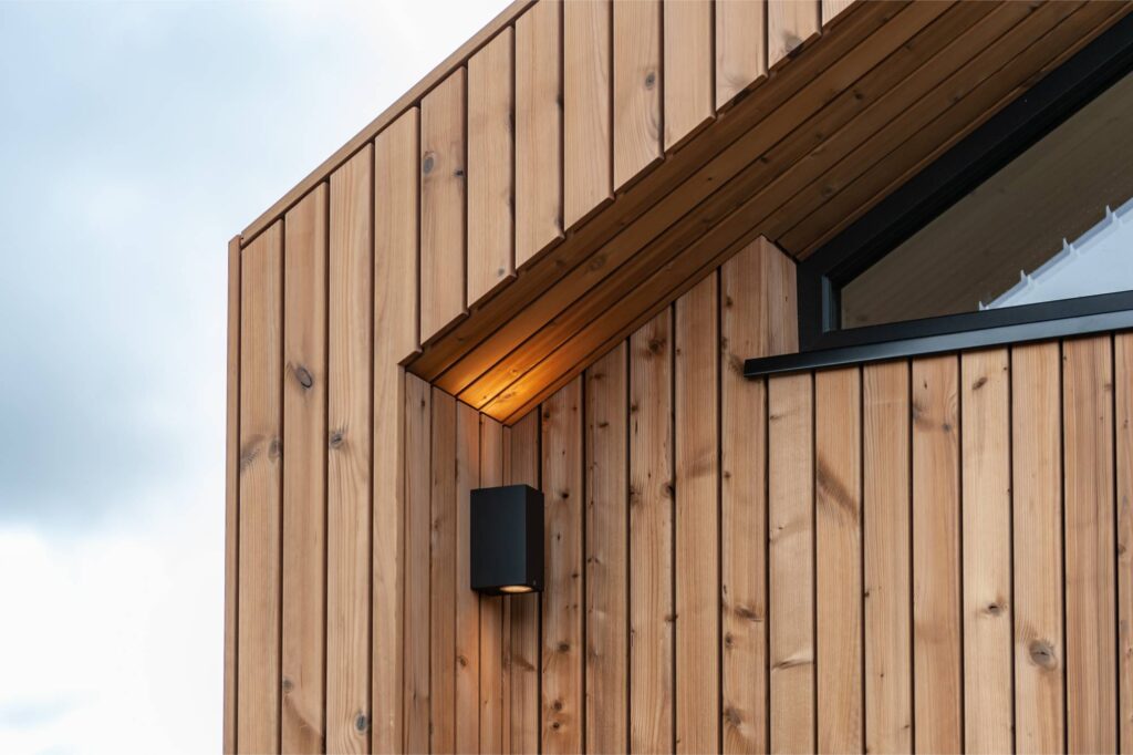 Detail façade lodge